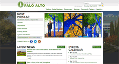 Desktop Screenshot of cityofpaloalto.org